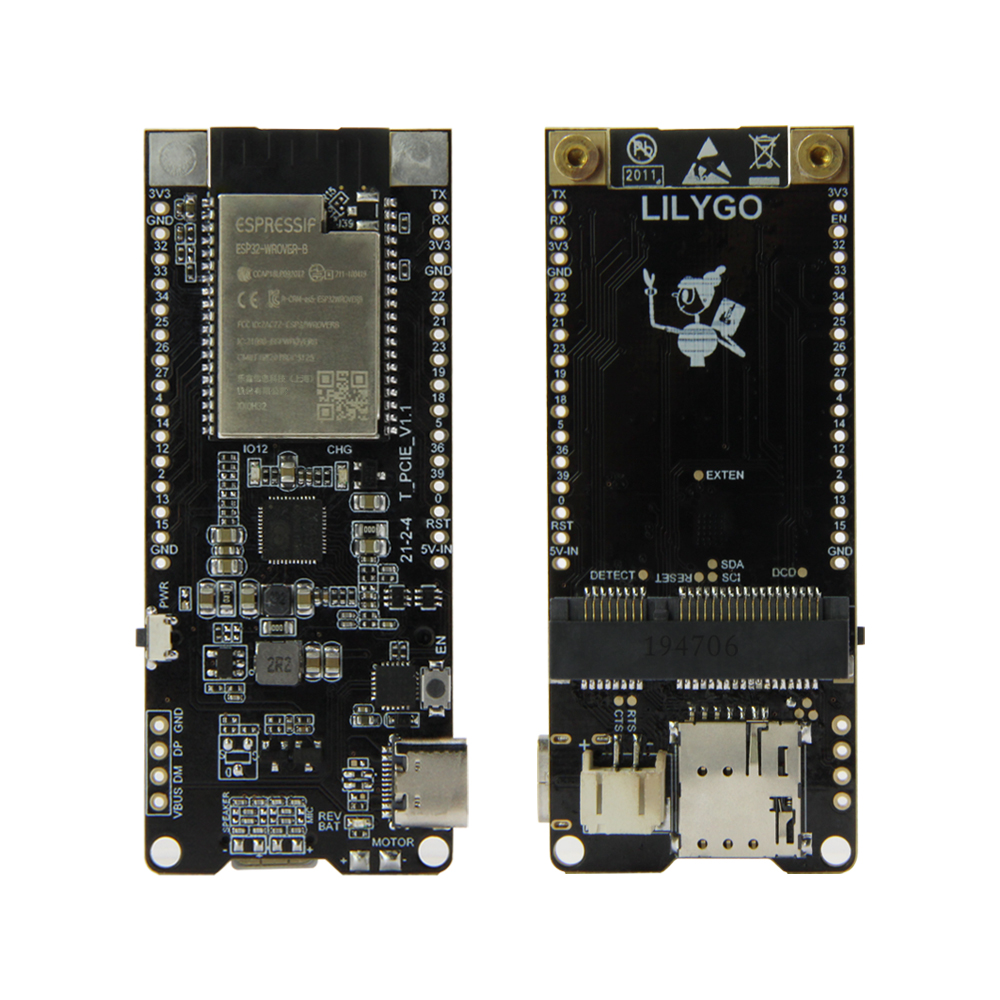 Esp32 Wifi Bluetooth Module - ESP32-WROVER-B チップ組み合わせ可能な開発ボード、SIM7070G SIM7080G SIM7020G SIM868 MINI