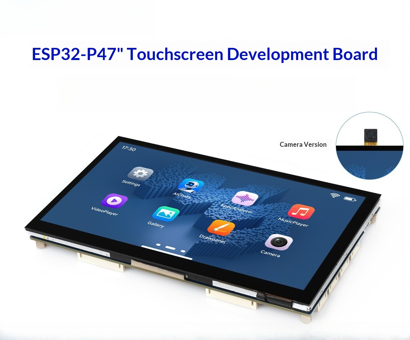 Esp32 P4 - Wi-Fi 6とBluetooth 5を搭載した7インチタッチスクリーン開発ボードESP32-P4。AI対応。