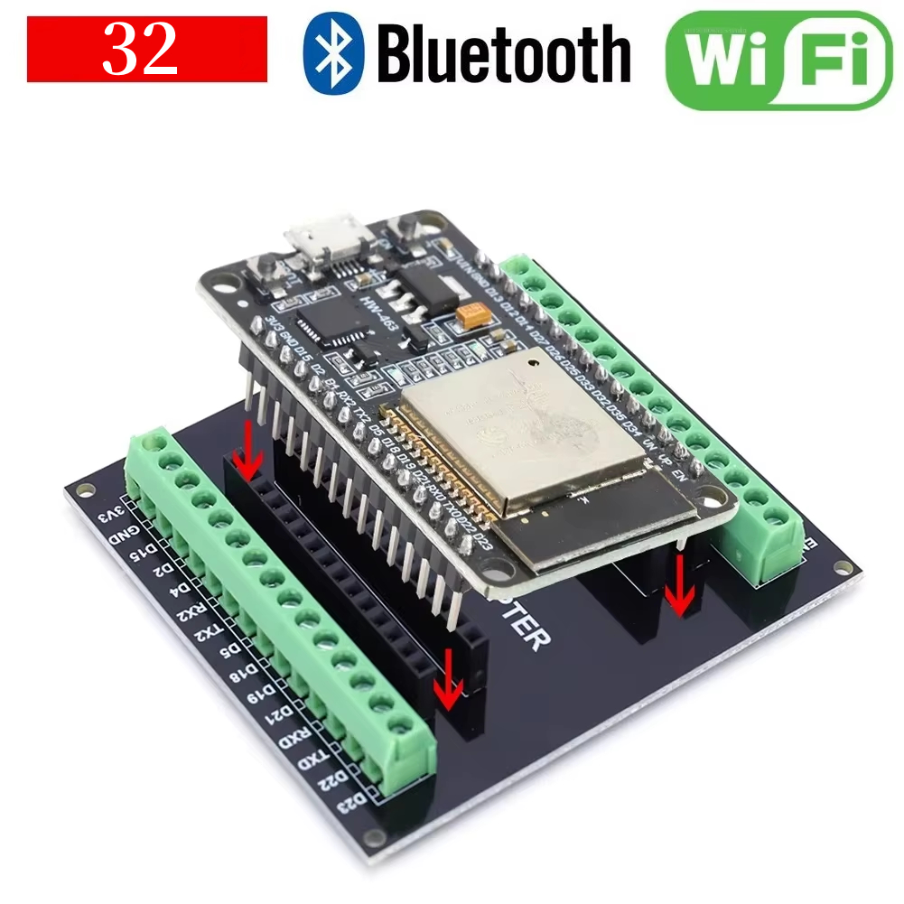 Esp32 Wifi Bluetooth Module - 32S 拡張ボード CP2102 NodeMCU-32S Lua 30ピン/38ピンモジュール