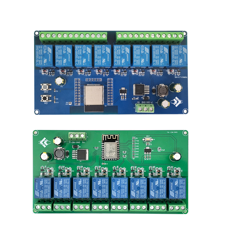 ESP8266 / ESP32 WIFI 8チャンネルリレー - Espressif Esp32 のレビューと価格