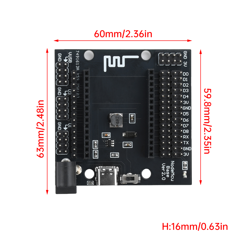NodeMcu ベース ESP8266 テスト DIY ボー - Esp8266 Nodemcu のレビューと価格