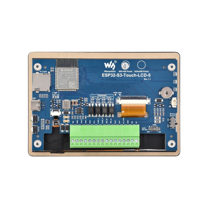 Waveshare ESP32-S3-Touch-LCD-5 - Esp32 S3 のレビューと価格