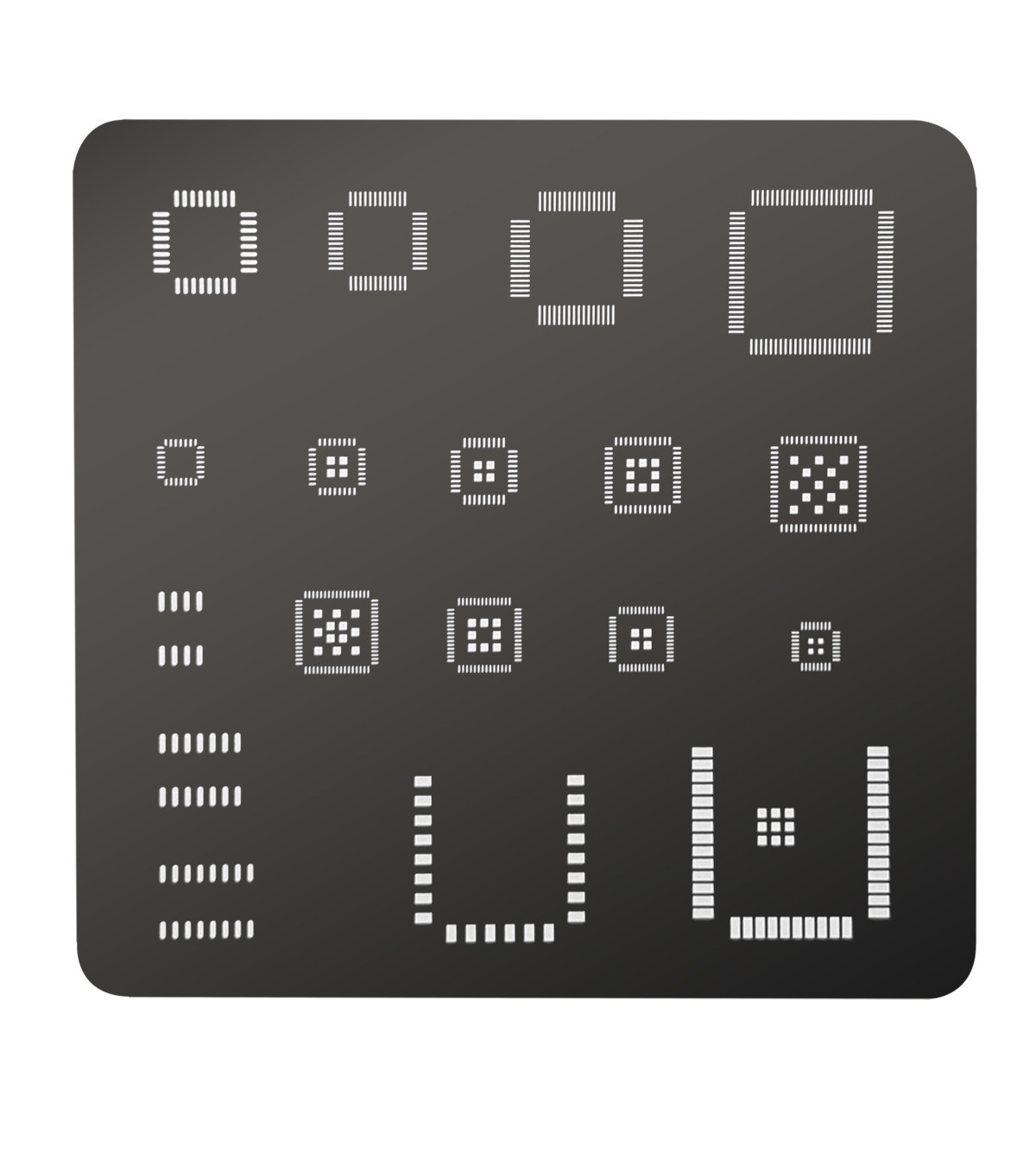 ユニバーサルICステンシル QFP QFN SOP BGA  - Esp32 のレビューと価格