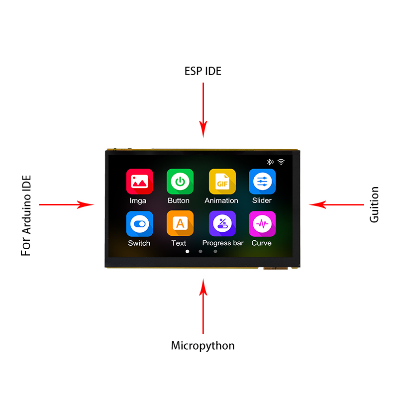 ESP32 P4 7 インチ LCD 開発ボード容量性タッチ - Esp32 P4 のレビューと価格