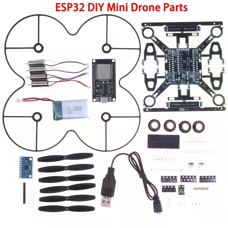 ESP32オープンソースミニドローンキット、DIY自作クアッ - Espressif Esp32 のレビューと価格